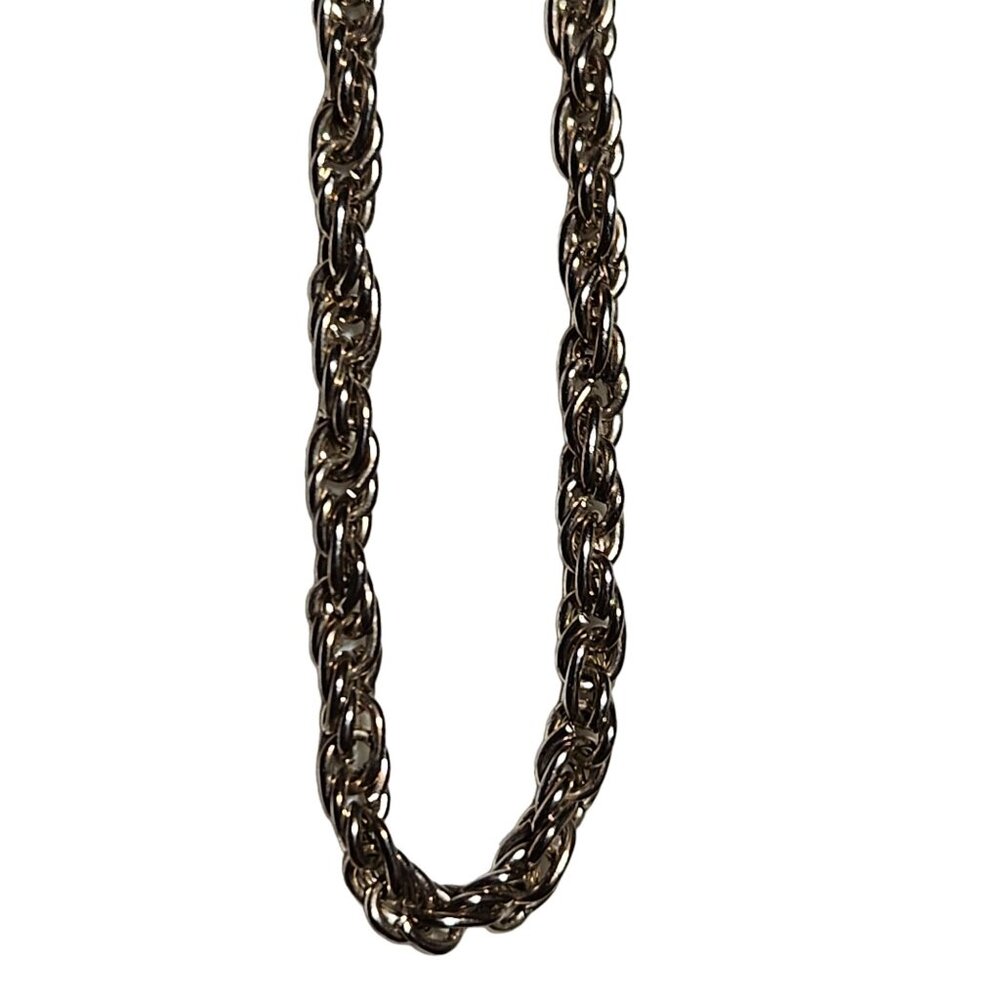 Classic Stainless Steel Rope Chain Necklace Minimalist Fashion Jewelry Women